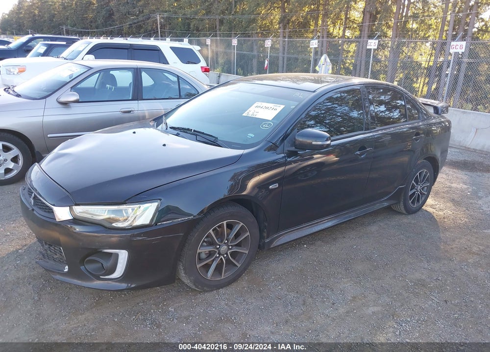 2017 MITSUBISHI LANCER ES VIN: JA32U2FU7HU004407