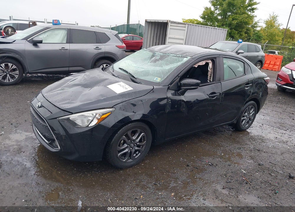 2019 TOYOTA YARIS LE VIN: 3MYDLBYV2KY522269