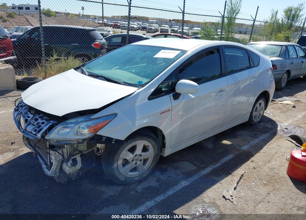 2010 TOYOTA PRIUS II VIN: JTDKN3DUXA0164057