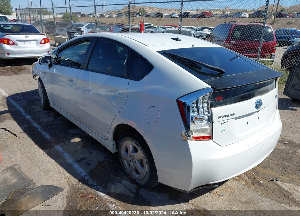 2010 TOYOTA PRIUS II VIN: JTDKN3DUXA0164057