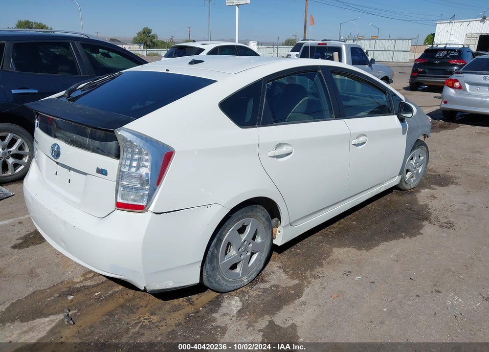 2010 TOYOTA PRIUS II VIN: JTDKN3DUXA0164057