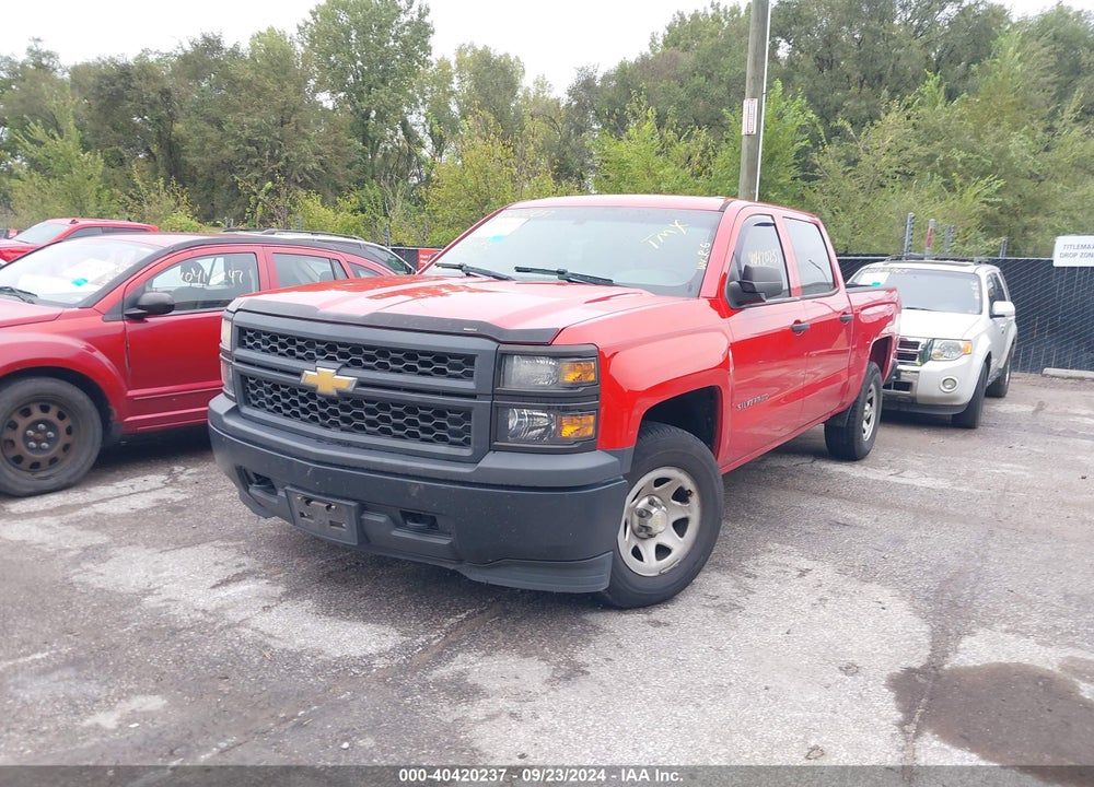 2014 CHEVROLET SILVERADO 1500 WORK TRUCK 1WT VIN: 3GCUKPEH3EG423371