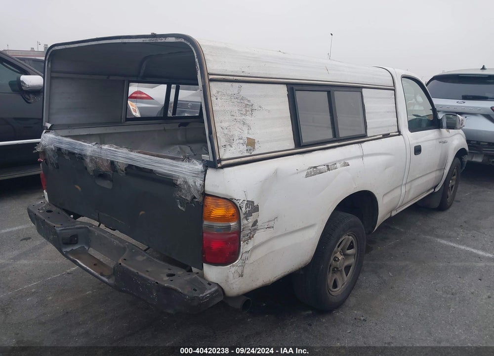 2003 TOYOTA TACOMA VIN: 5TENL42N03Z277426