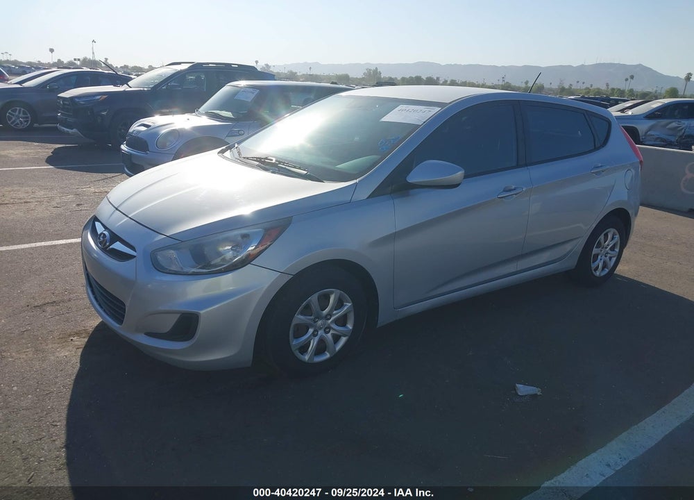 2013 HYUNDAI ACCENT GS VIN: KMHCT5AE0DU107118