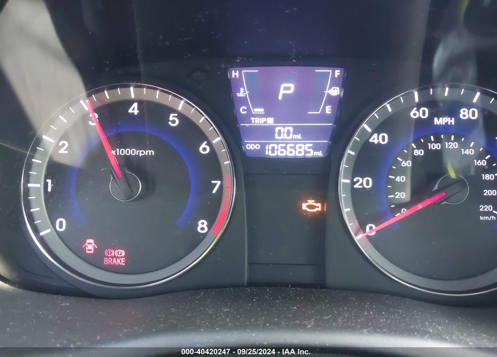 2013 HYUNDAI ACCENT GS VIN: KMHCT5AE0DU107118