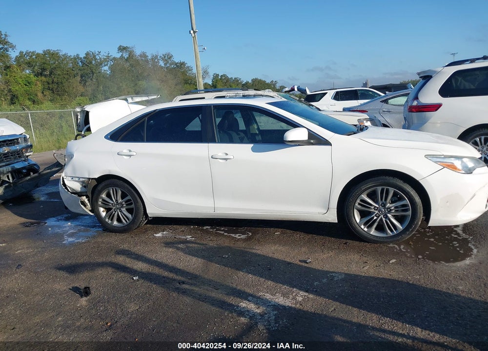 2016 TOYOTA CAMRY SE VIN: 4T1BF1FK2GU155296