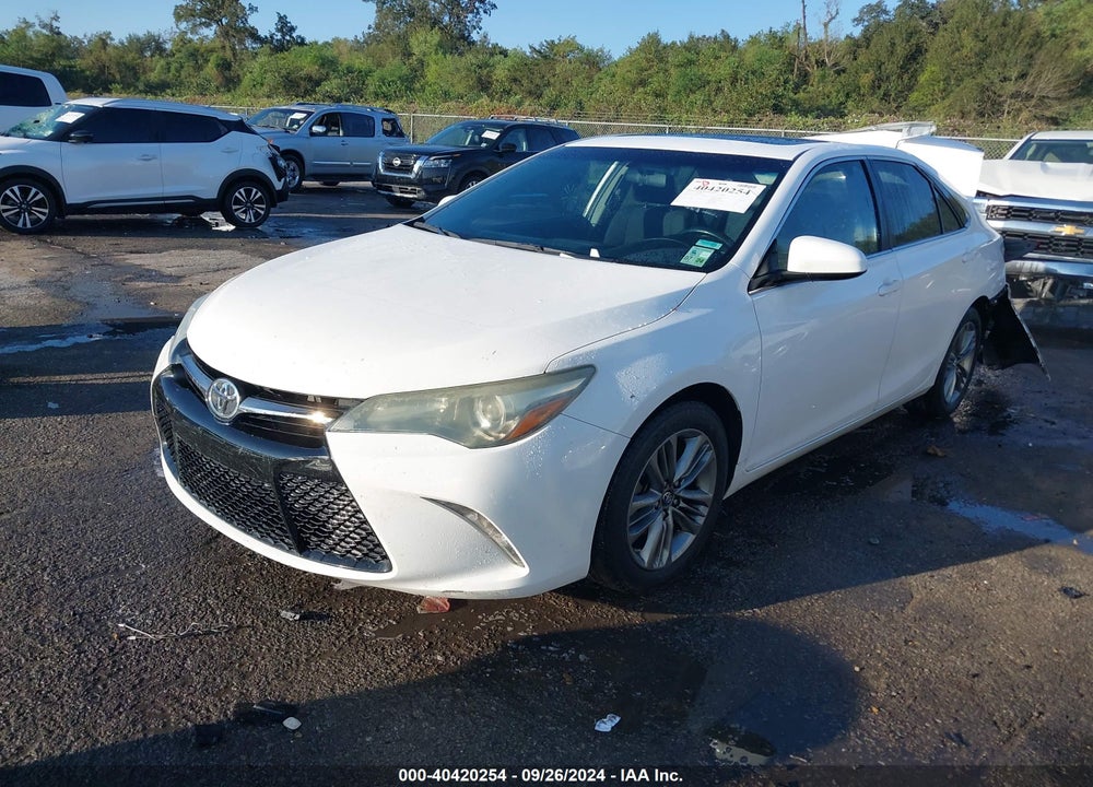 2016 TOYOTA CAMRY SE VIN: 4T1BF1FK2GU155296