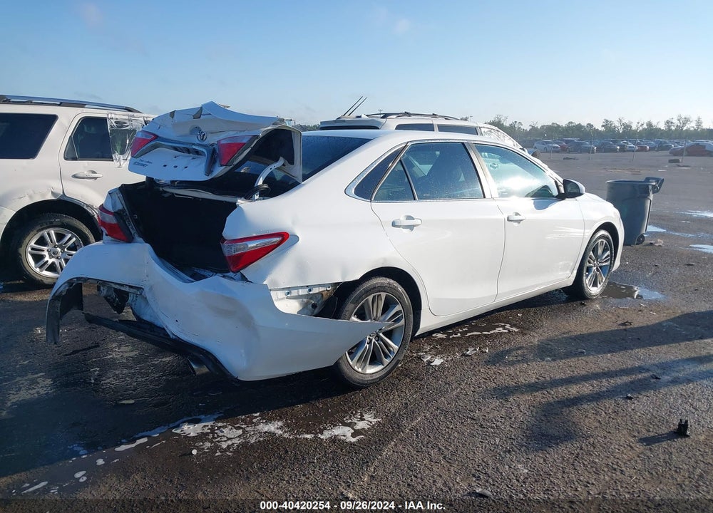 2016 TOYOTA CAMRY SE VIN: 4T1BF1FK2GU155296