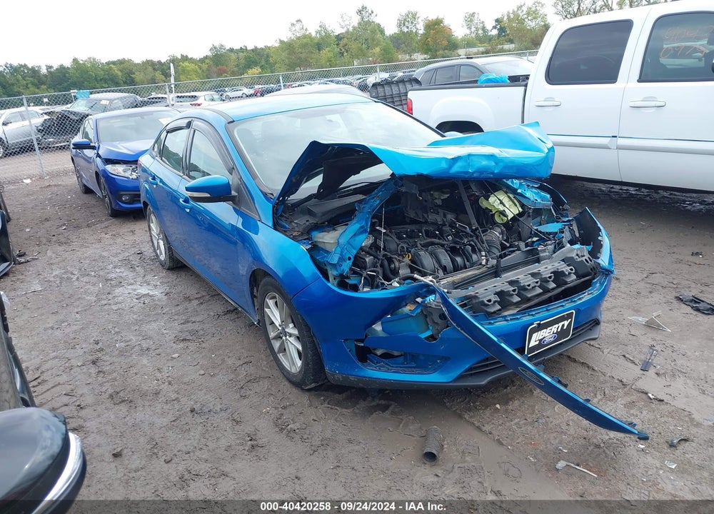 2016 FORD FOCUS SE VIN: 1FADP3F2XGL305303