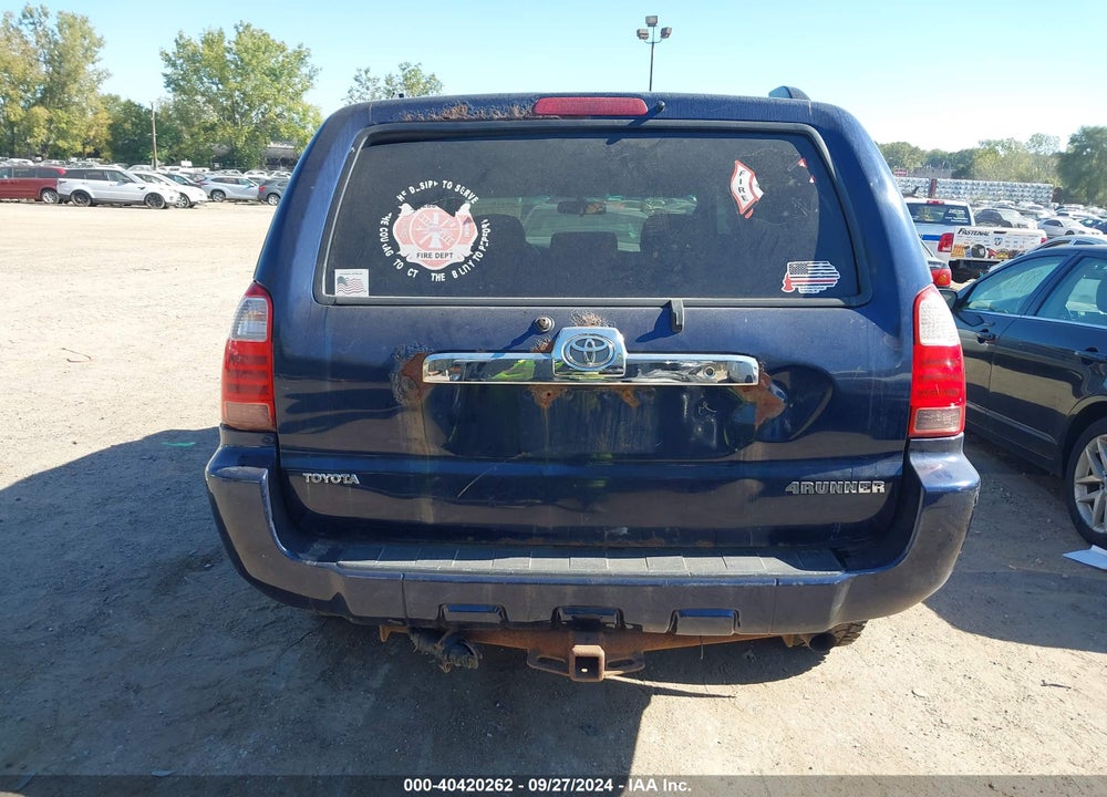 2006 TOYOTA 4RUNNER SR5 V6 VIN: JTEBU14R860102341