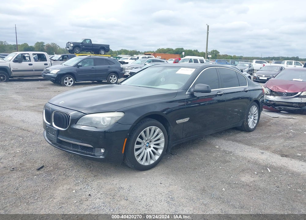 2010 BMW 750I XDRIVE VIN: WBAKC6C5XAC393562