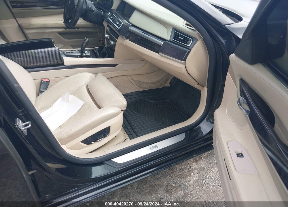 2010 BMW 750I XDRIVE VIN: WBAKC6C5XAC393562