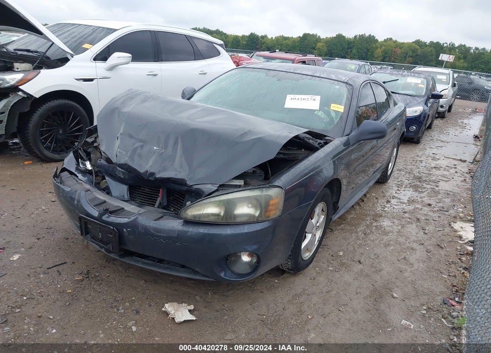 2008 PONTIAC GRAND PRIX VIN: 2G2WP552981146074