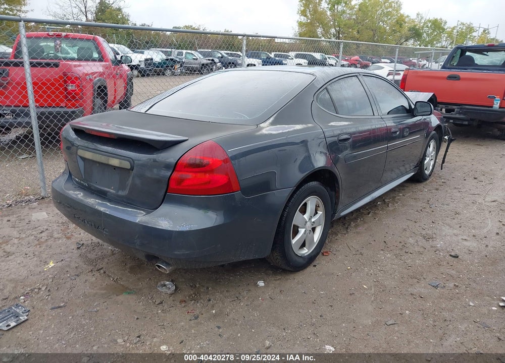 2008 PONTIAC GRAND PRIX VIN: 2G2WP552981146074