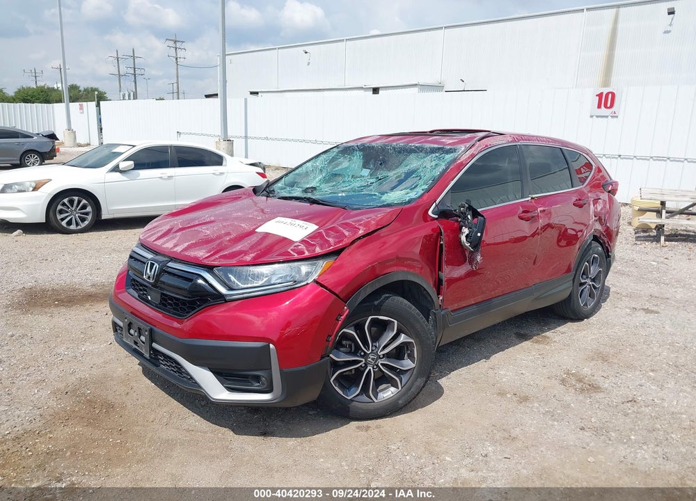 2022 HONDA CR-V 2WD EX VIN: 2HKRW1H51NH408965
