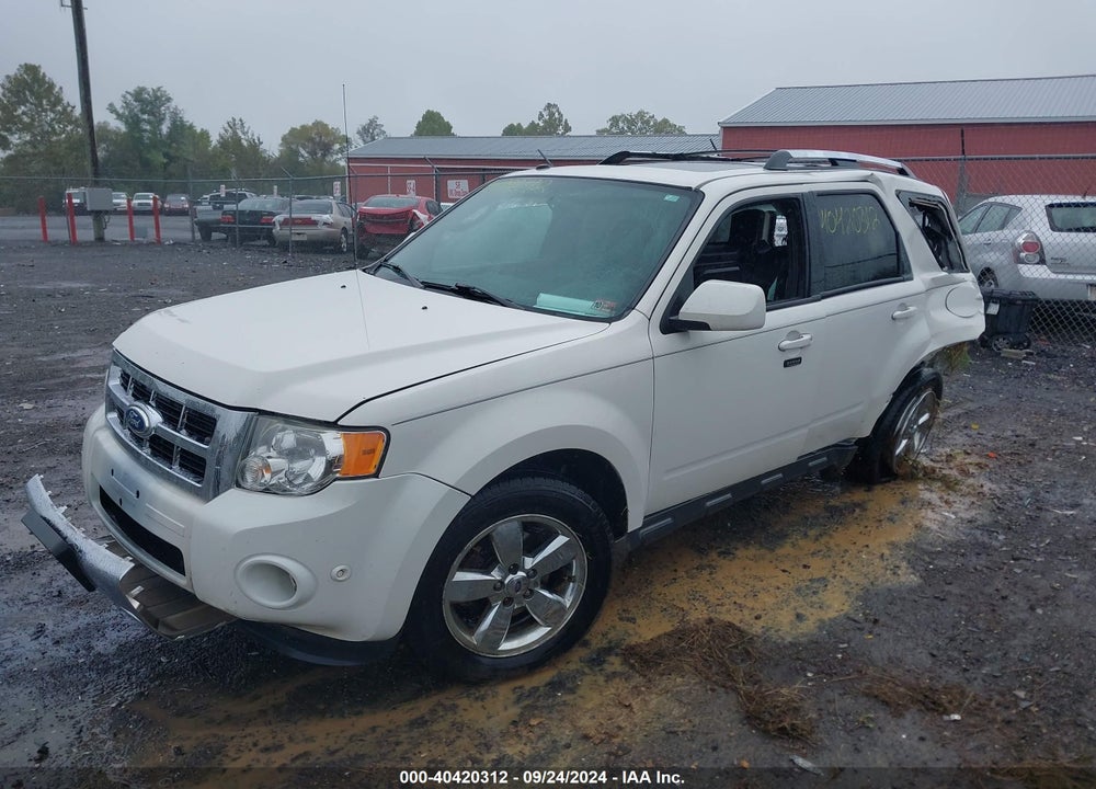 2012 FORD ESCAPE LIMITED VIN: 1FMCU9EG3CKA40606