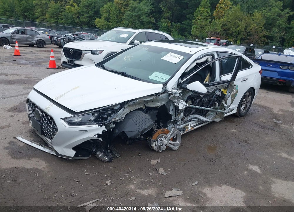 2018 HYUNDAI SONATA SPORT VIN: 5NPE34AF8JH707634