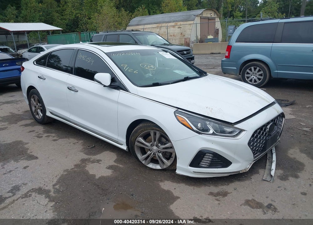 2018 HYUNDAI SONATA SPORT VIN: 5NPE34AF8JH707634