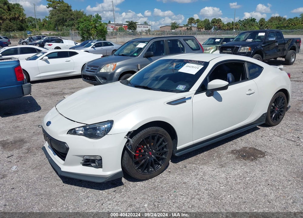 2015 SUBARU BRZ SERIES.BLUE VIN: JF1ZCAC11F9600500