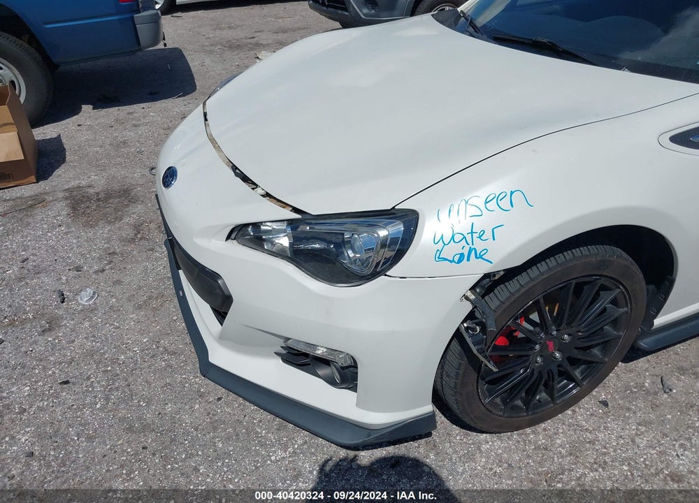 2015 SUBARU BRZ SERIES.BLUE VIN: JF1ZCAC11F9600500