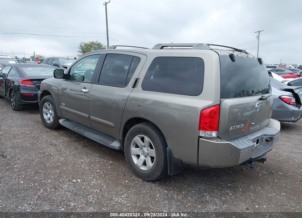 2006 NISSAN ARMADA LE VIN: 5N1AA08B26N700343