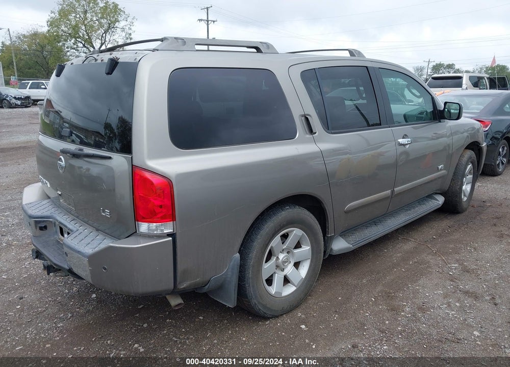 2006 NISSAN ARMADA LE VIN: 5N1AA08B26N700343