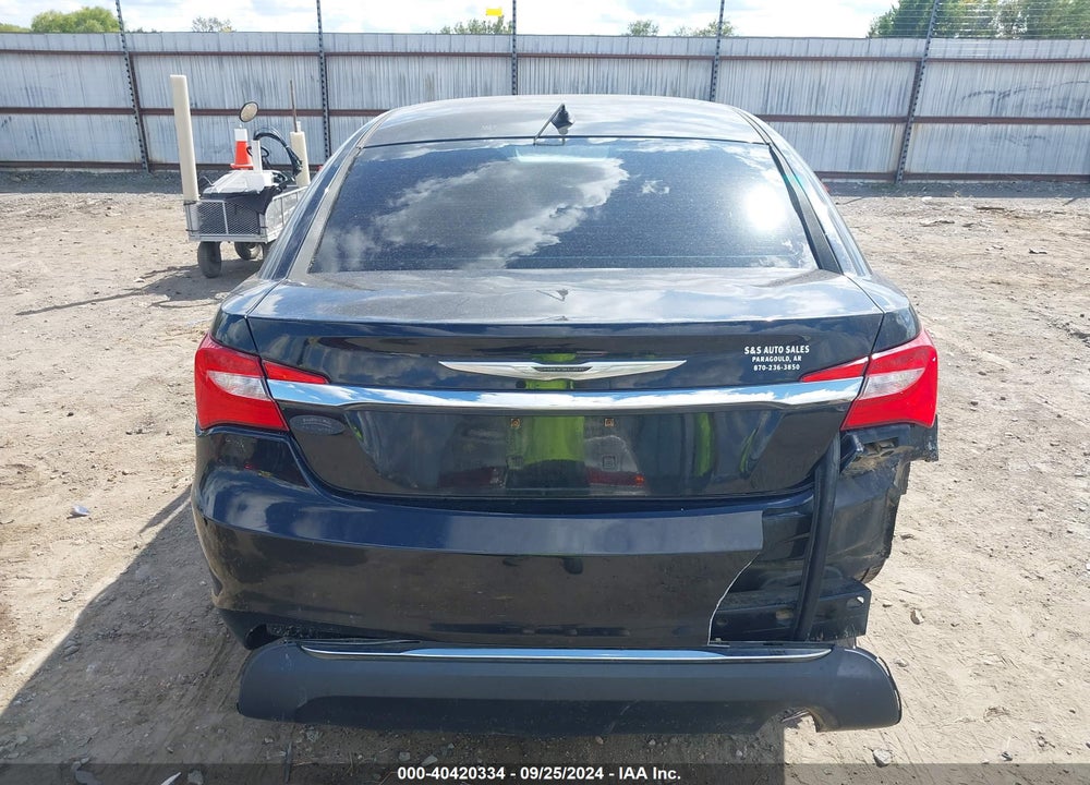 2012 CHRYSLER 200 TOURING VIN: 1C3CCBBB8CN104813