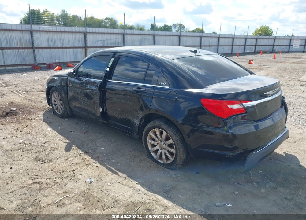 2012 CHRYSLER 200 TOURING VIN: 1C3CCBBB8CN104813