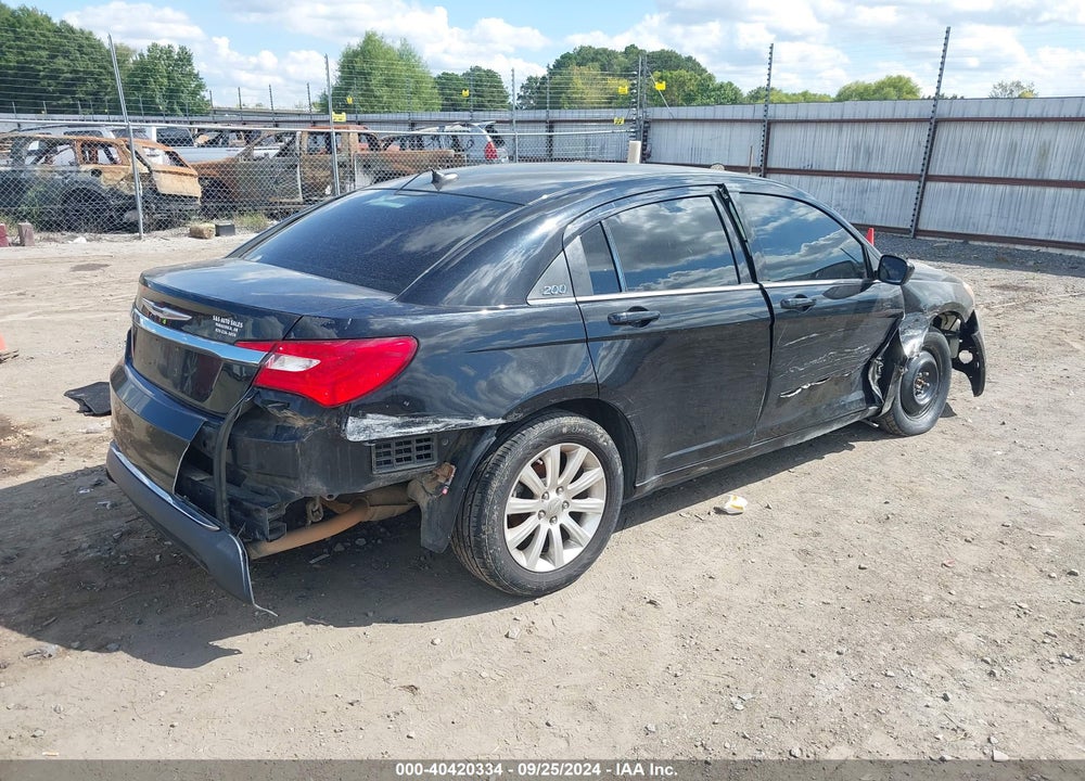 2012 CHRYSLER 200 TOURING VIN: 1C3CCBBB8CN104813