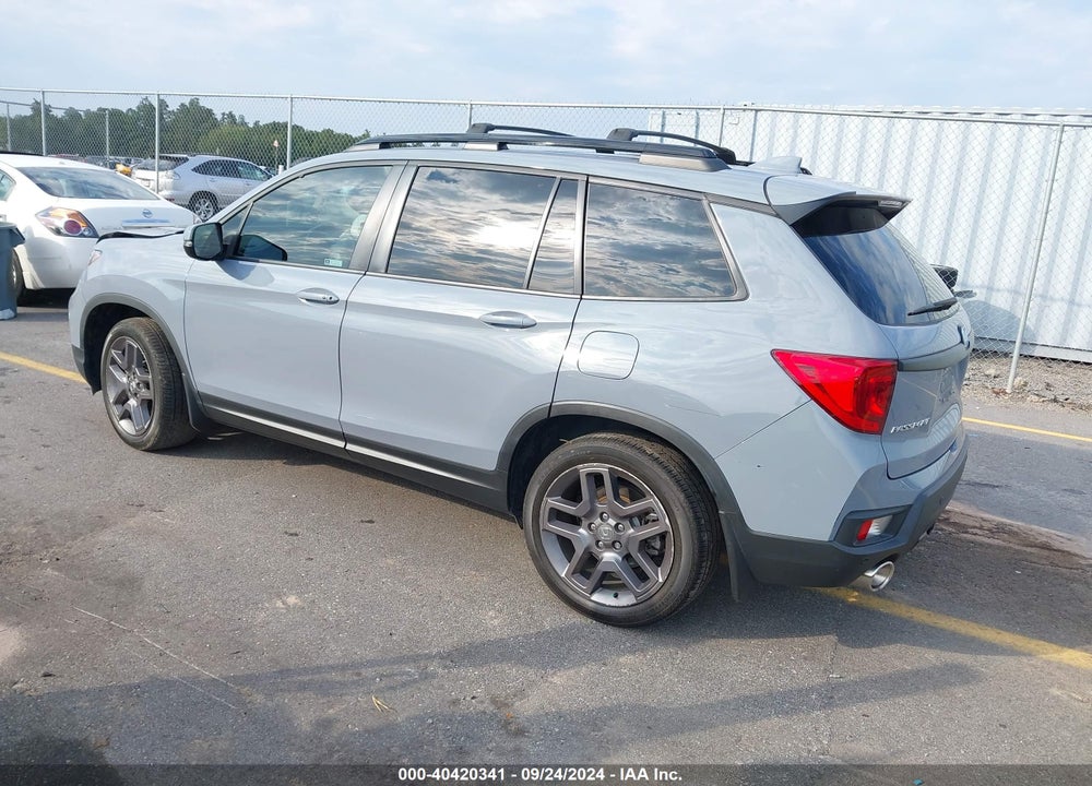 2022 HONDA PASSPORT 2WD EX-L VIN: 5FNYF7H59NB005698
