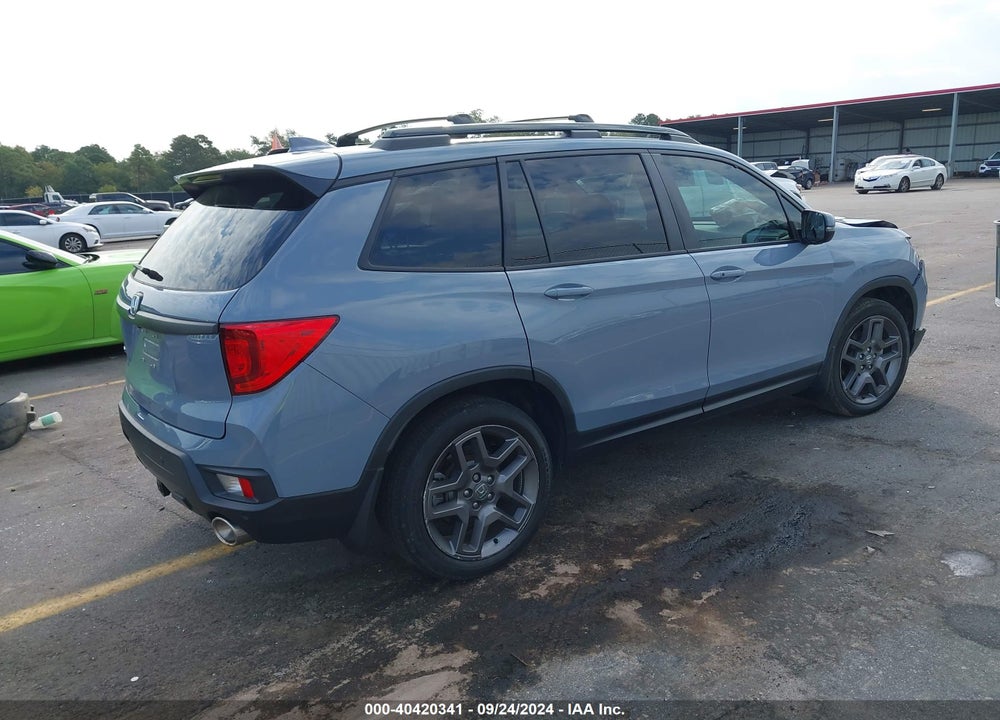 2022 HONDA PASSPORT 2WD EX-L VIN: 5FNYF7H59NB005698