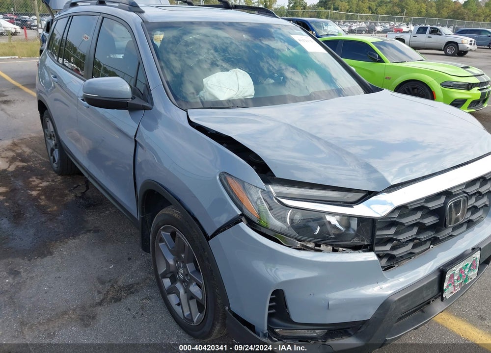 2022 HONDA PASSPORT 2WD EX-L VIN: 5FNYF7H59NB005698
