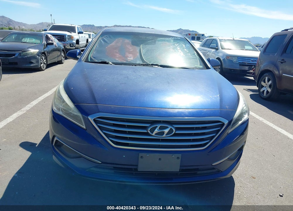 2016 HYUNDAI SONATA SE VIN: 5NPE24AF5GH363689