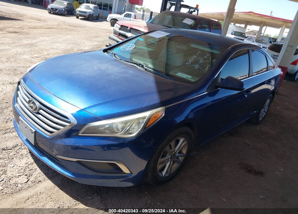 2016 HYUNDAI SONATA SE VIN: 5NPE24AF5GH363689