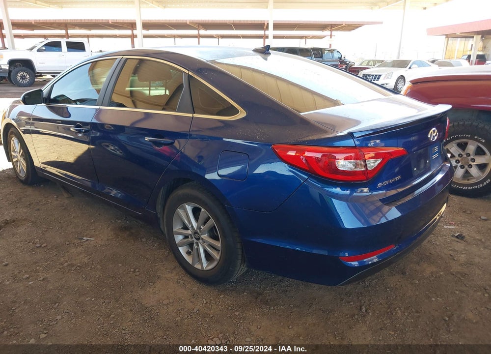 2016 HYUNDAI SONATA SE VIN: 5NPE24AF5GH363689