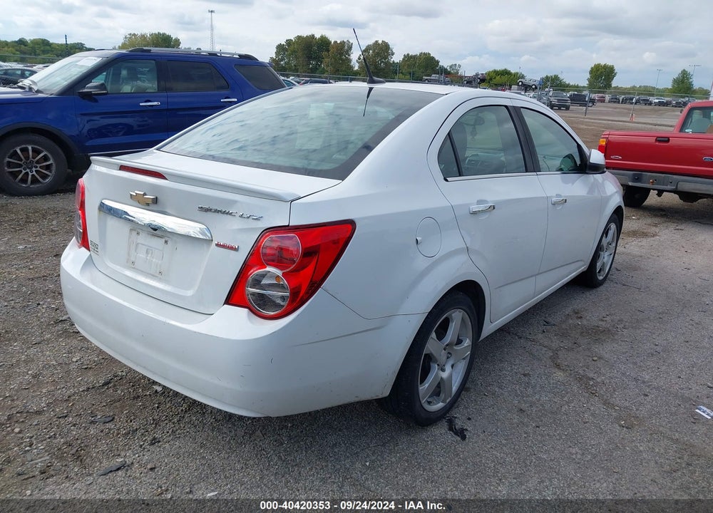 2014 CHEVROLET SONIC LTZ AUTO VIN: 1G1JE5SB3E4190340