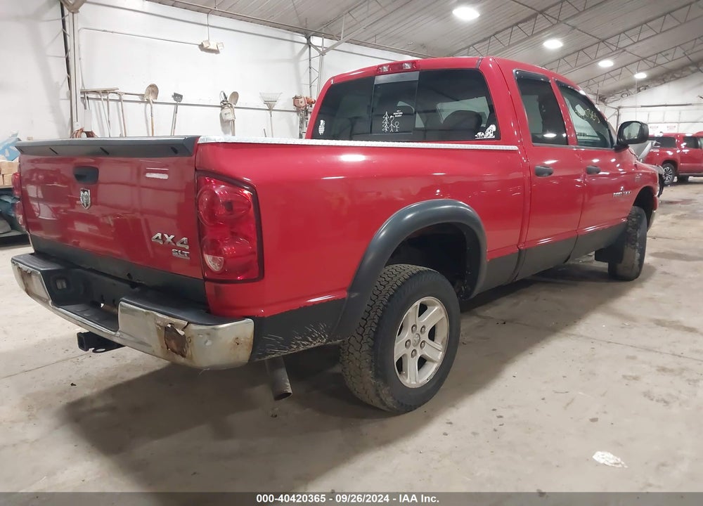 2007 DODGE RAM 1500 SLT/TRX4 OFF ROAD/SPORT VIN: 1D7HU18267S167938