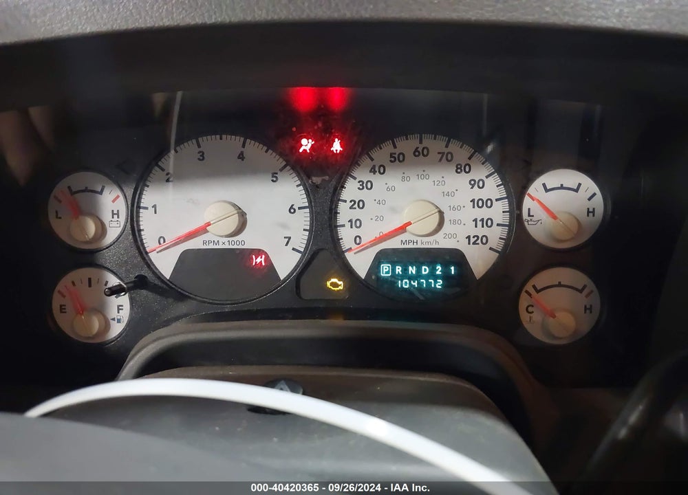 2007 DODGE RAM 1500 SLT/TRX4 OFF ROAD/SPORT VIN: 1D7HU18267S167938