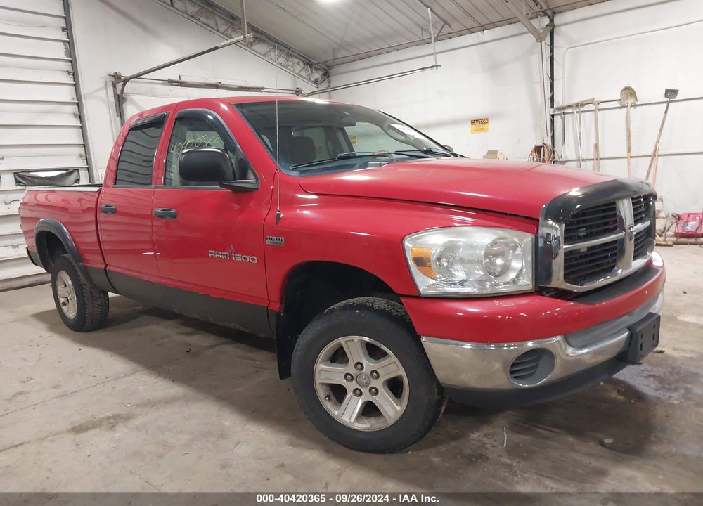 2007 DODGE RAM 1500 SLT/TRX4 OFF ROAD/SPORT VIN: 1D7HU18267S167938