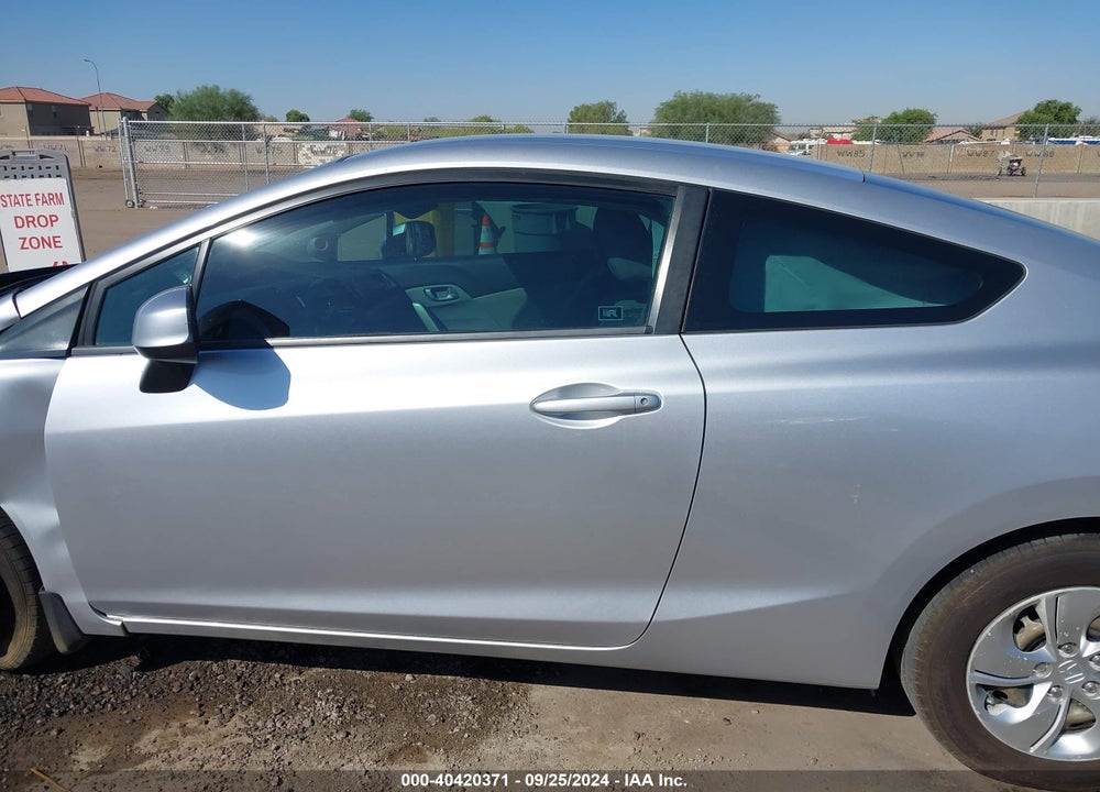 2013 HONDA CIVIC LX VIN: 2HGFG3B5XDH517017