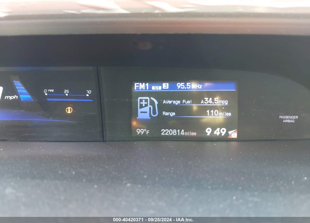 2013 HONDA CIVIC LX VIN: 2HGFG3B5XDH517017