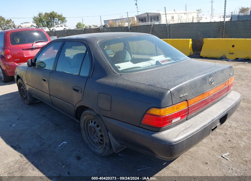 1993 TOYOTA COROLLA LE VIN: 2T1AE00E7PC024958