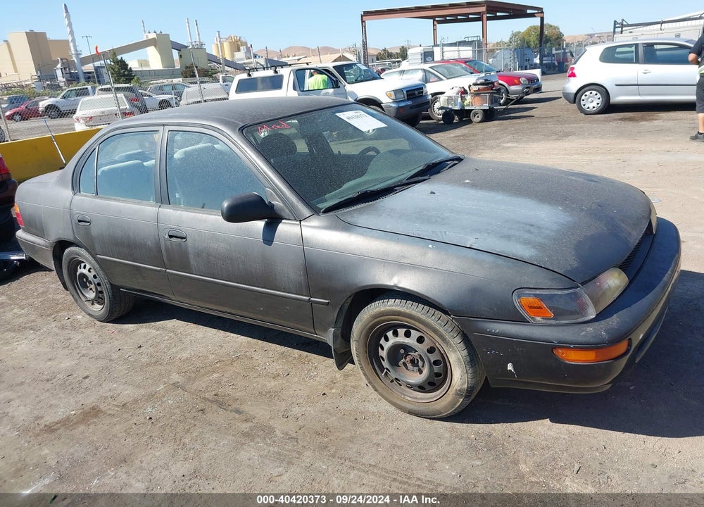 1993 TOYOTA COROLLA LE VIN: 2T1AE00E7PC024958