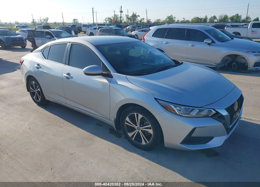 2021 NISSAN SENTRA SV XTRONIC CVT VIN: 3N1AB8CV6MY228099