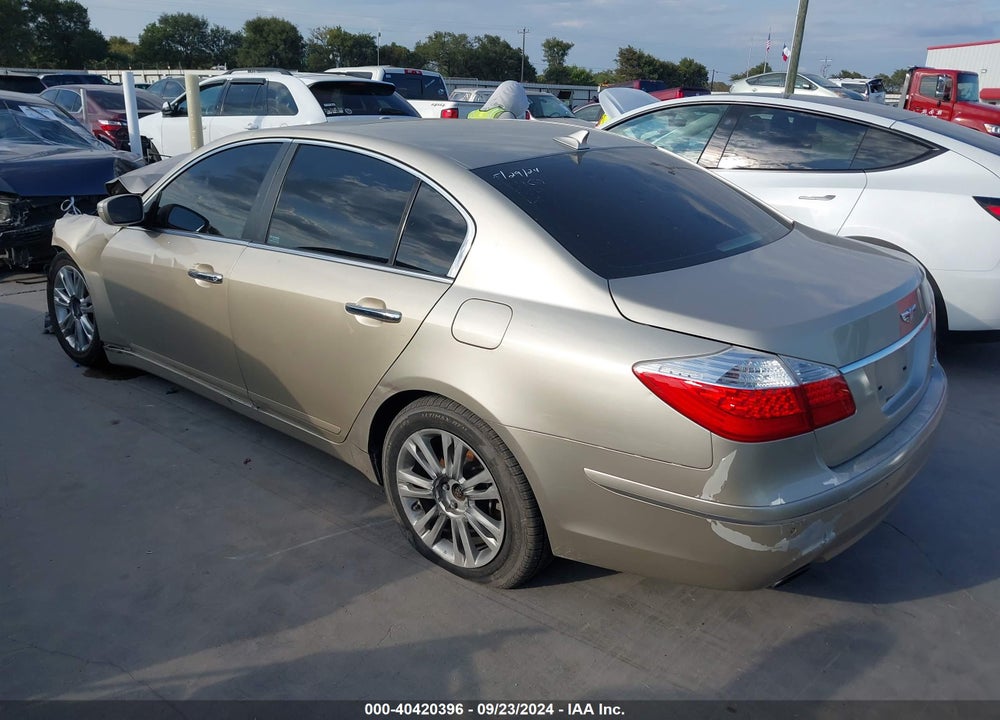 2010 HYUNDAI GENESIS 3.8 VIN: KMHGC4DE6AU080624