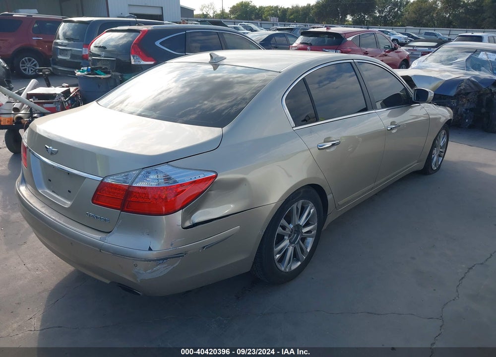2010 HYUNDAI GENESIS 3.8 VIN: KMHGC4DE6AU080624