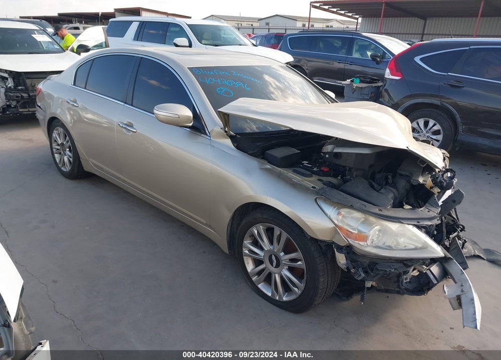 2010 HYUNDAI GENESIS 3.8 VIN: KMHGC4DE6AU080624