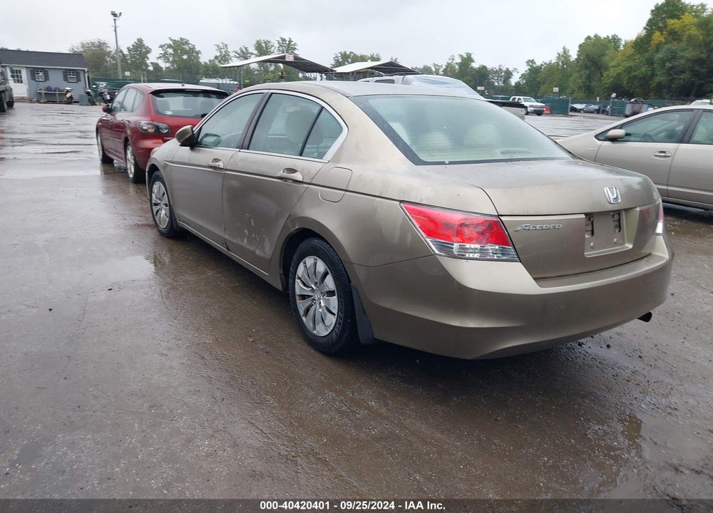 2009 HONDA ACCORD 2.4 LX VIN: 1HGCP26339A101497