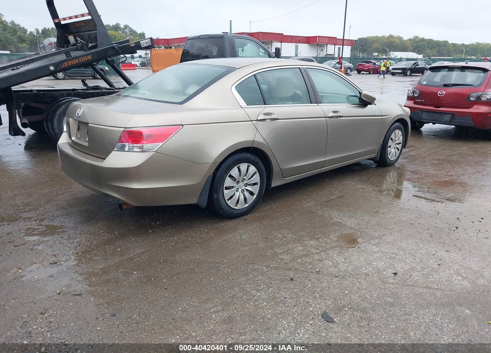 2009 HONDA ACCORD 2.4 LX VIN: 1HGCP26339A101497
