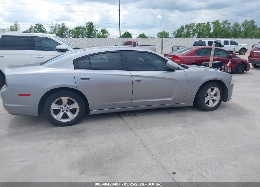 2014 DODGE CHARGER SE VIN: 2C3CDXBG4EH300975